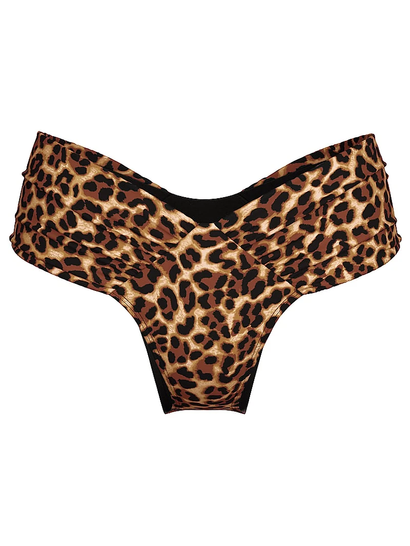 Essential V-Front Ruched Itsy Bikini Bottom