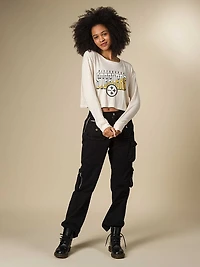Pittsburgh Steelers Slant Crop Thermal