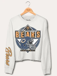 Philadelphia Eagles Helmet Crop Fleece