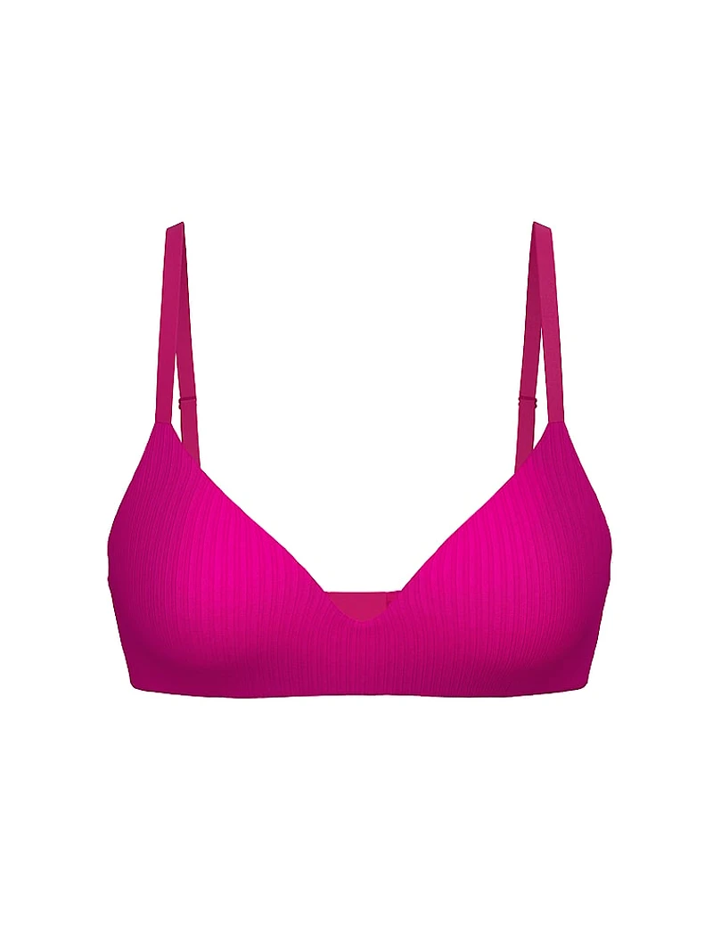 FlexFactor Lightly Lined Plunge Demi Bra