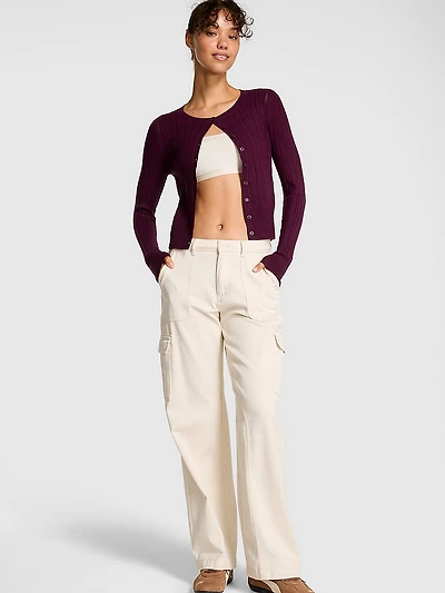 Button-Down Knit Cardigan