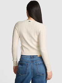 Button-Down Knit Cardigan