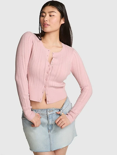 Button-Down Knit Cardigan