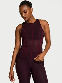 VSX Flocked Mesh Tank Top