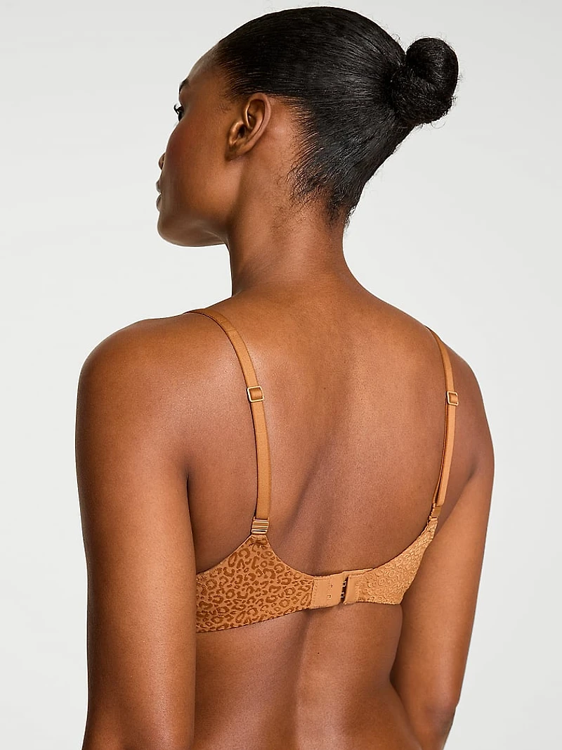 Invisible Lift Unlined Lace Demi Bra