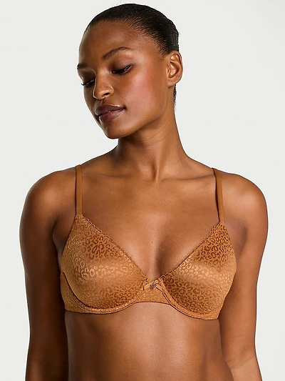 Invisible Lift Unlined Lace Demi Bra