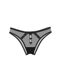 Twinkle Bow Lace Brazilian Panty