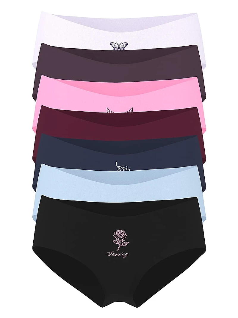 5-Pack No Show Cheeky Panties