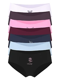 5-Pack No Show Cheeky Panties