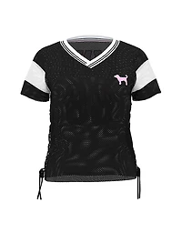 Varsity Lace-Up Football Jersey