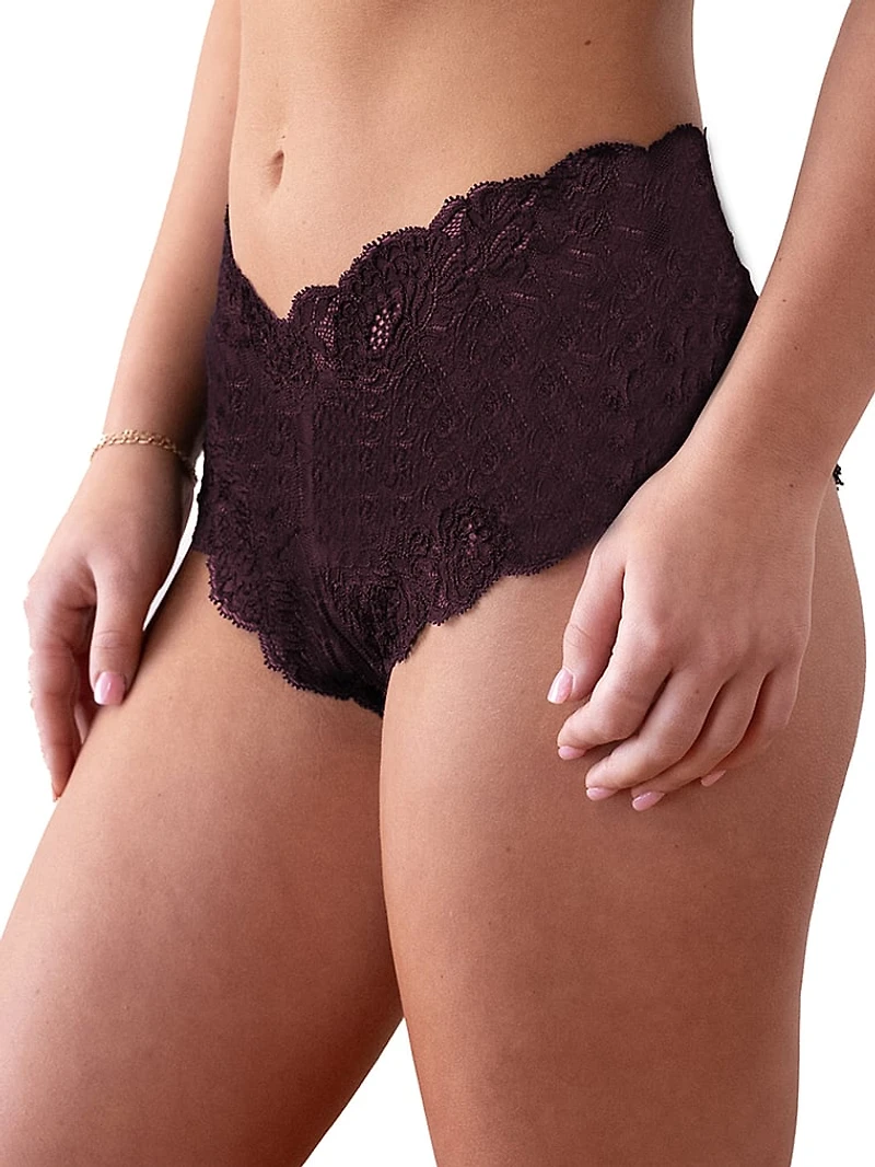 All Over Lace Brazilian Short