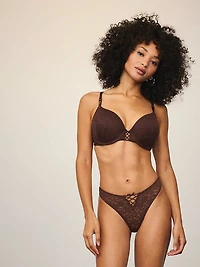 Lacie Sheer Heritage Thong Panty