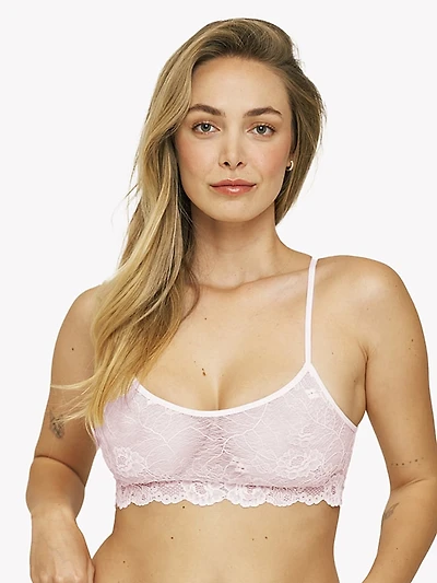 All Over Lace Scoop Bralette
