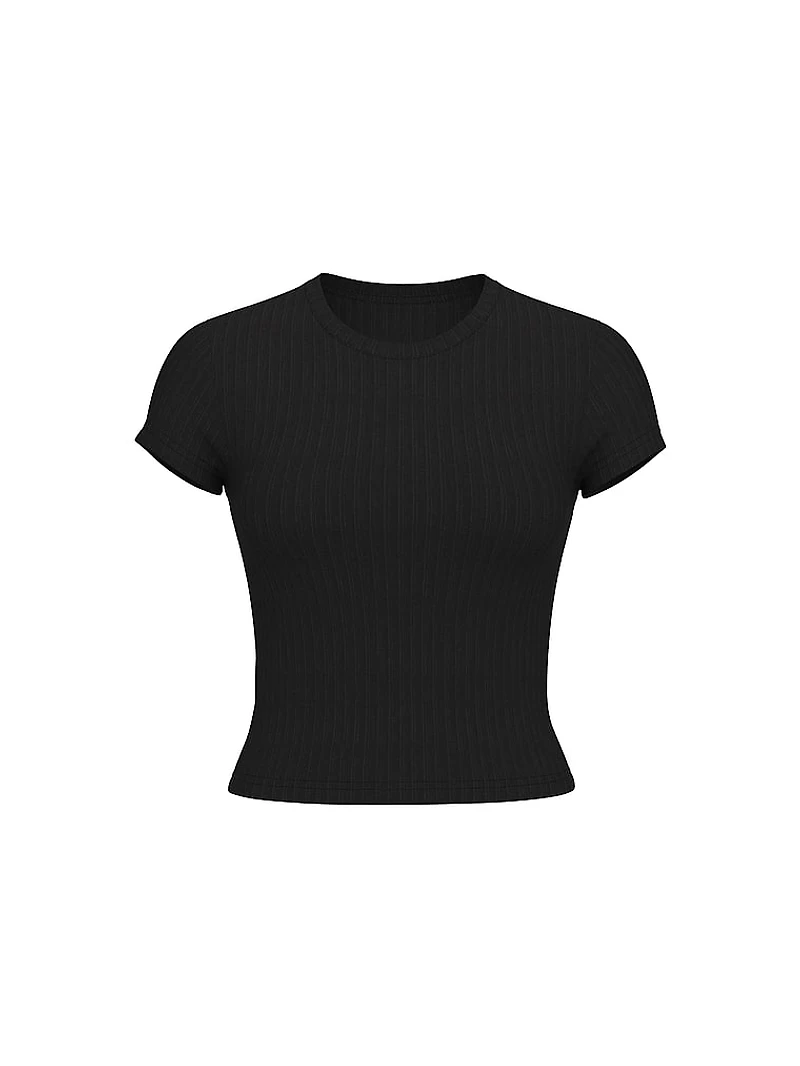 Modal Wide-Rib Tee