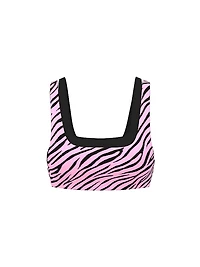 Relay Double Up Square-Neck Bra