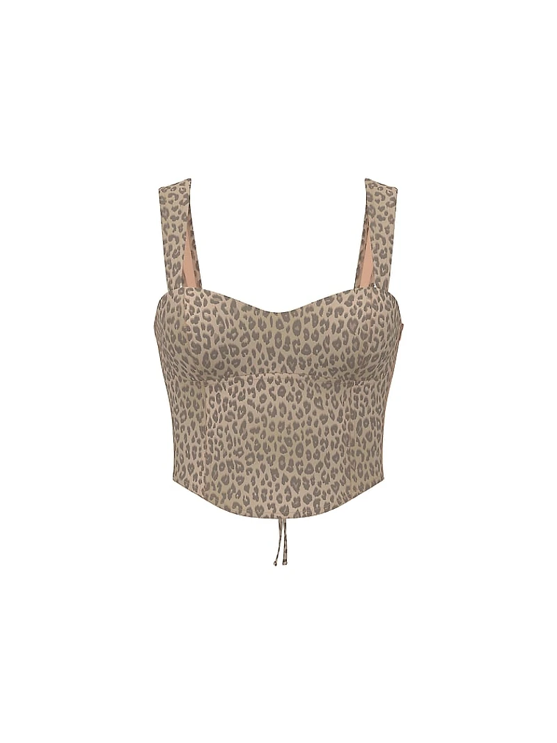 Lace-Up Corset Top