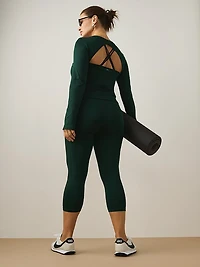 VSX Essential Long-Sleeve Cut-Out Top