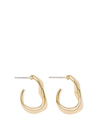 Sculptural Hoop Earrings