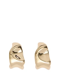Sculptural Hoop Earrings
