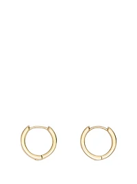 Wide Huggie Earrings