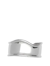 Sculptural Wide Cuff Bracelet