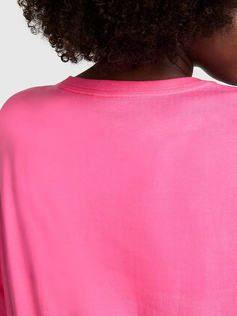 Cotton Long-Sleeve Hockey Tee
