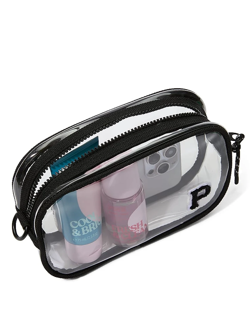 Clear Convertible Crossbody Bag