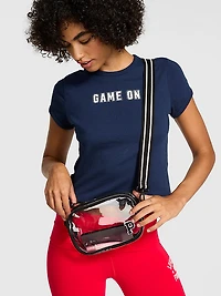 Clear Convertible Crossbody Bag