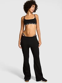 Ivy Fleece Foldover Flare Sweatpants