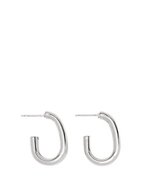 Oval Hoop Earrings