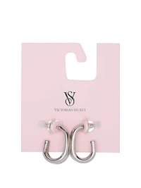 Oval Hoop Earrings