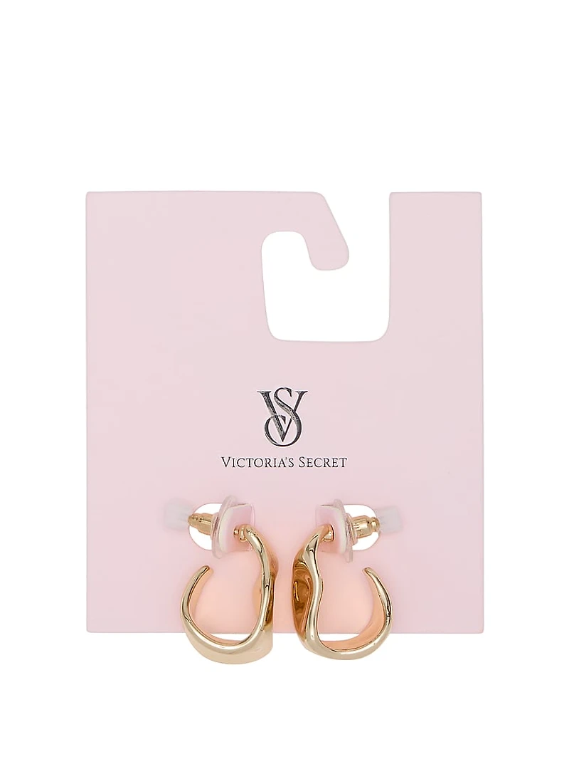Sculptural Hoop Earrings
