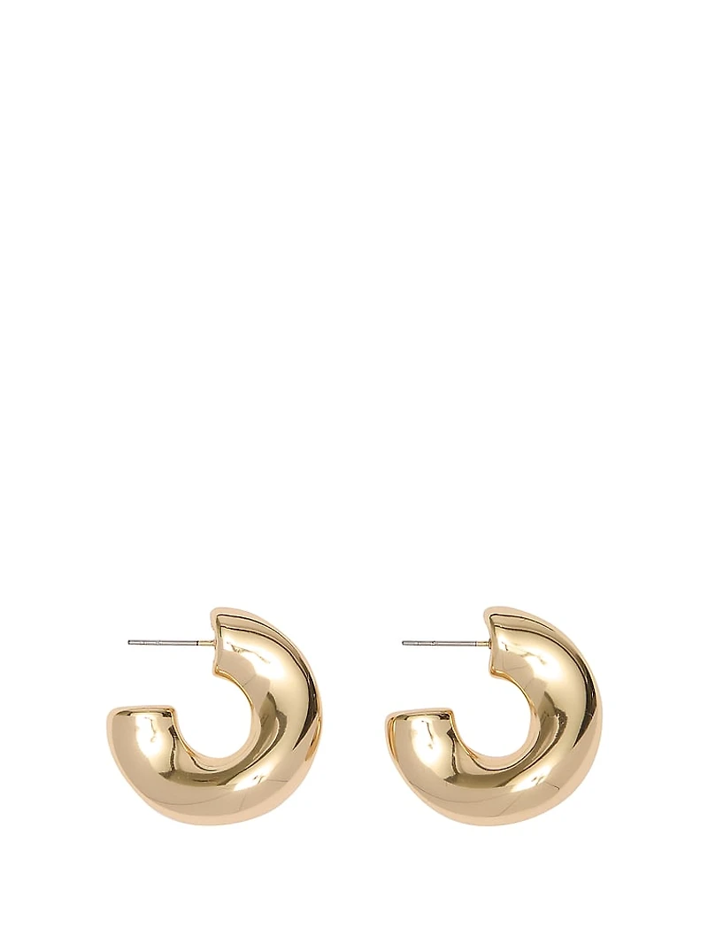 Chunky Small Hoop Earrings