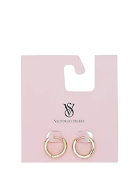 Wide Huggie Earrings