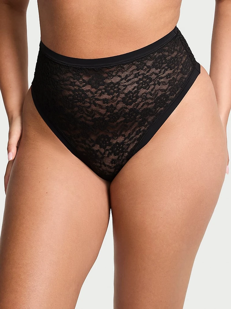 No-Show High-Waist Thong Panty