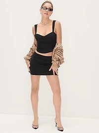 Lace-Up Corset Top