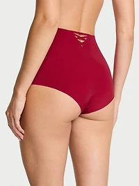 No-Show Cotton High-Waist Brief Panty