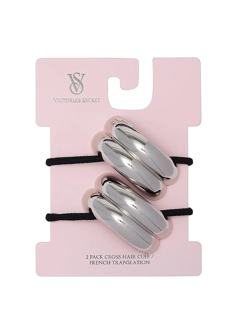 2-Pack Double Cuff Hair Ties