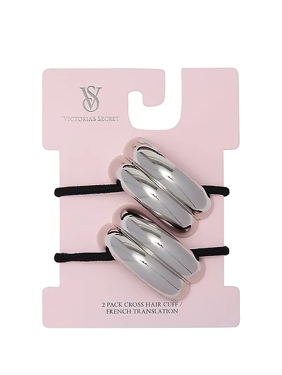 2-Pack Double Cuff Hair Ties