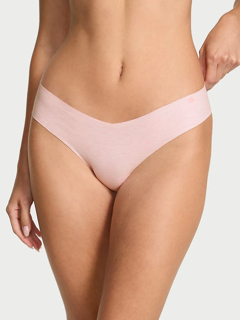No-Show Scalloped Thong Panty