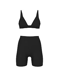 SoSleek™ Triangle Bralette & Short Set