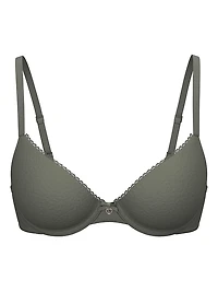 Invisible Lift Unlined Lace Demi Bra