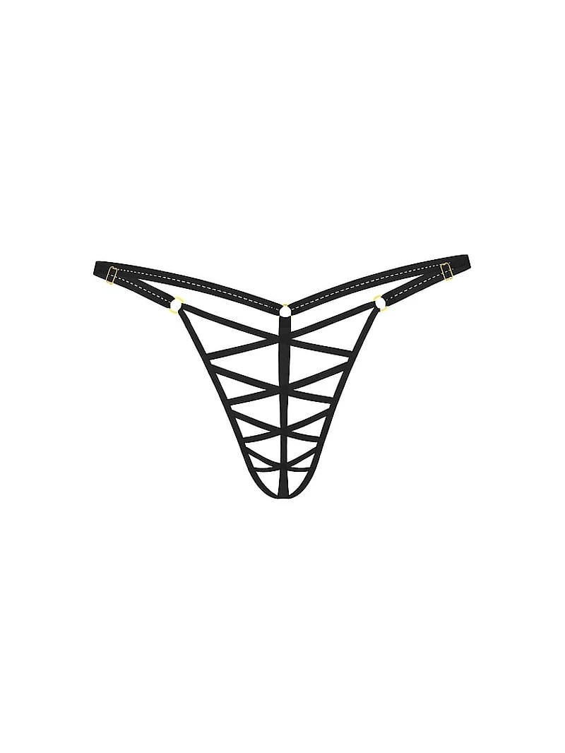 Ring Hardware V-String Panty