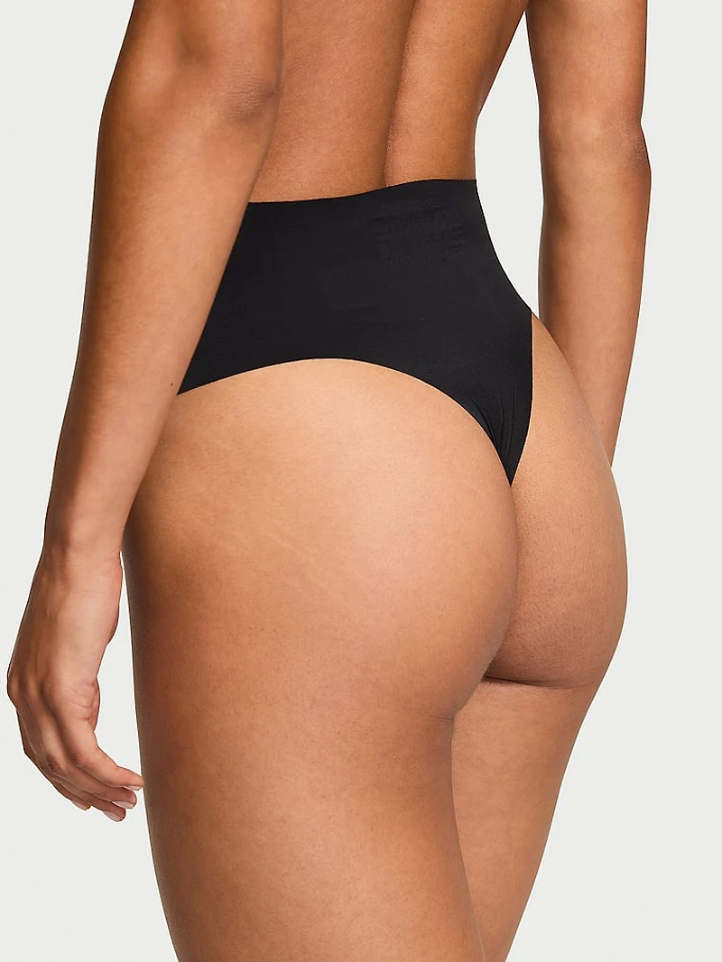 No-Show High-Waist Thong Panty