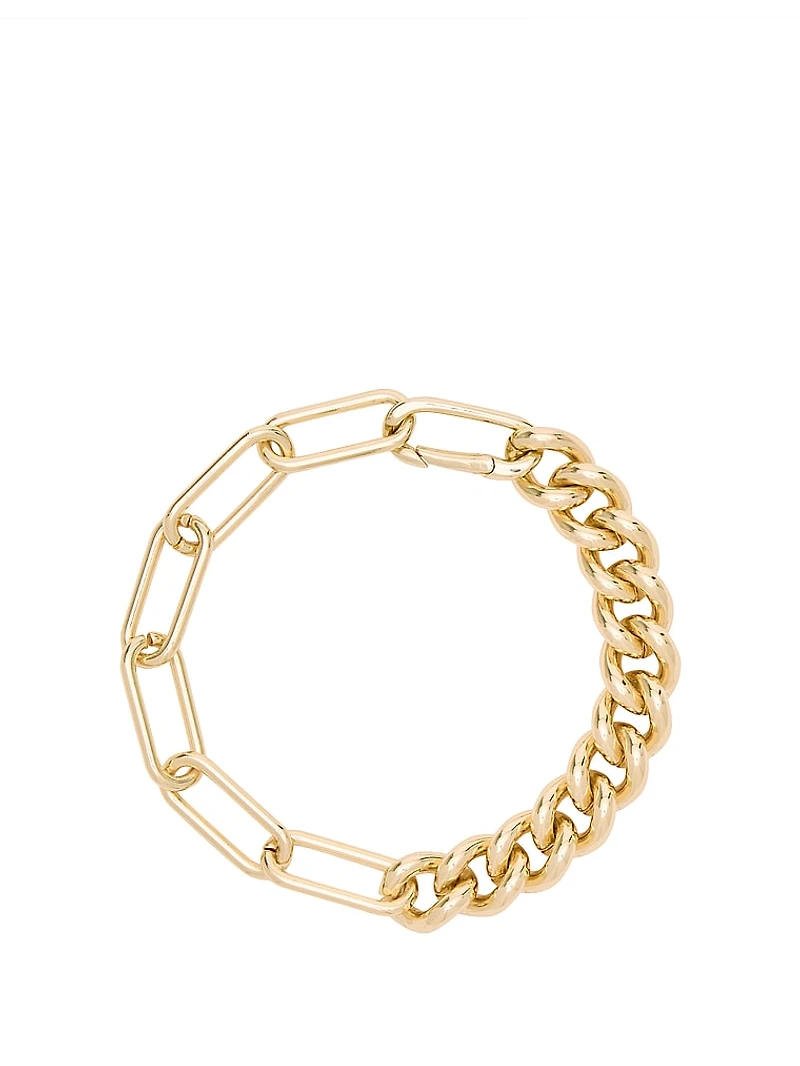 Mixed Chain-Link Bracelet