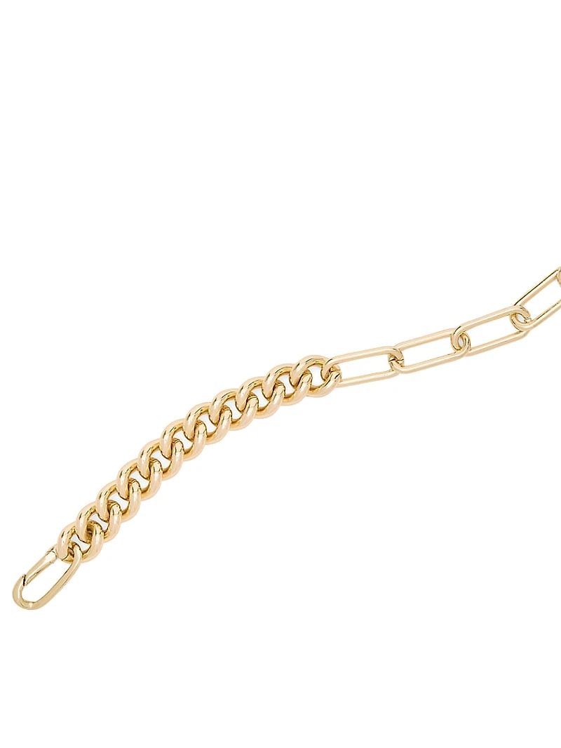 Mixed Chain-Link Bracelet