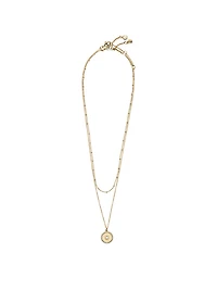Layered Pendant Necklace Set