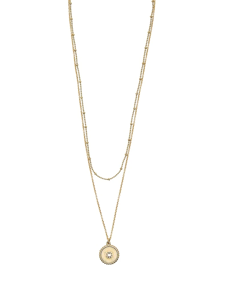 Layered Pendant Necklace Set