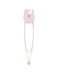 Layered Pendant Necklace Set