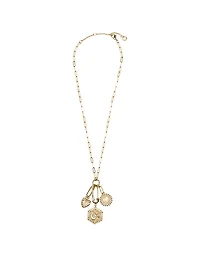 Trio Pendant Paperclip Necklace